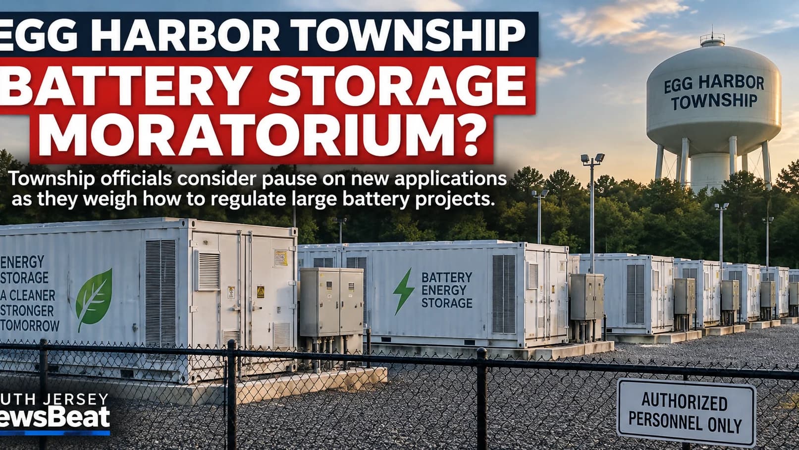 Egg Harbor Township Considering Moratorium on Battery Storage Projects as Officials Weigh New Rules