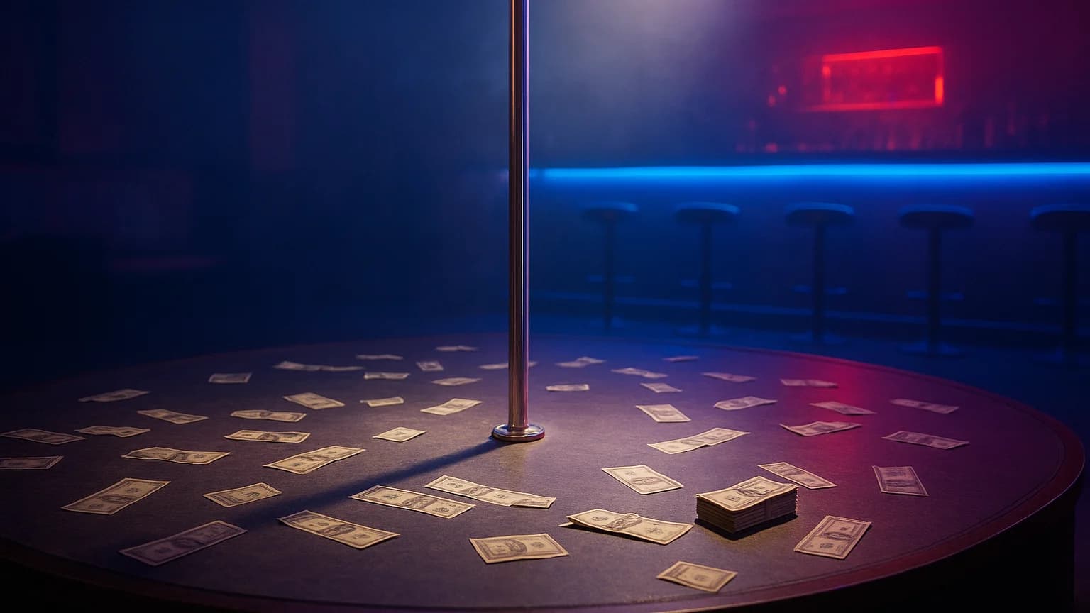 Bunnie XO Makes It Rain at Fort Worth Club
