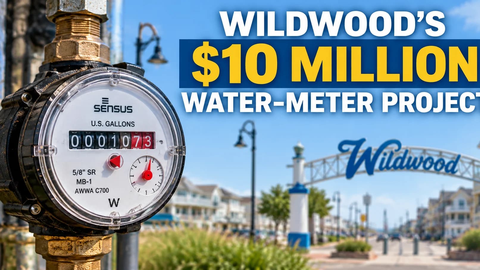 Wildwood Approves $10 Million Water-Meter Replacement Project; What It Could Mean for Customers