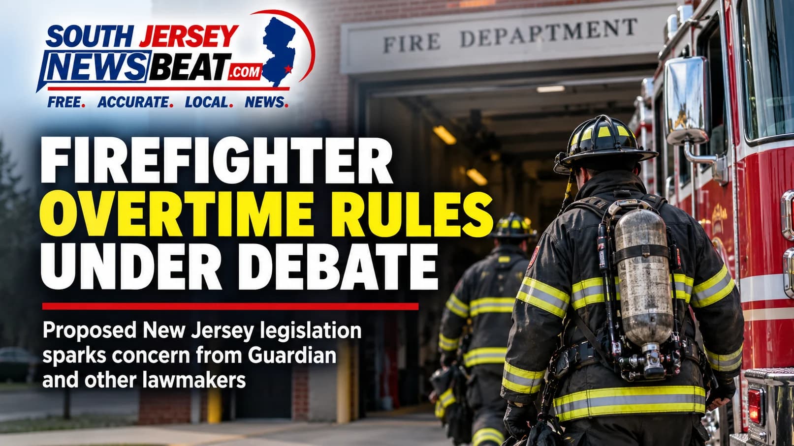 Guardian Warns New Jersey Firefighter Overtime Bill Could Affect Pay, Raises Concerns About Retroactive Provisions