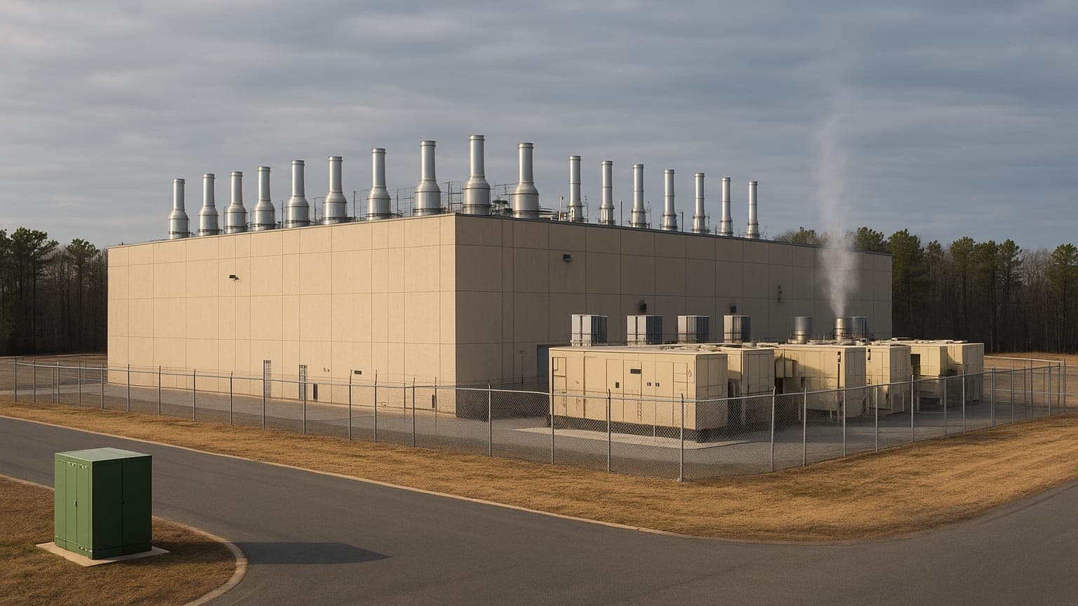 Vineland AI Data Center Hit With $1M Fine Over Gas Generators