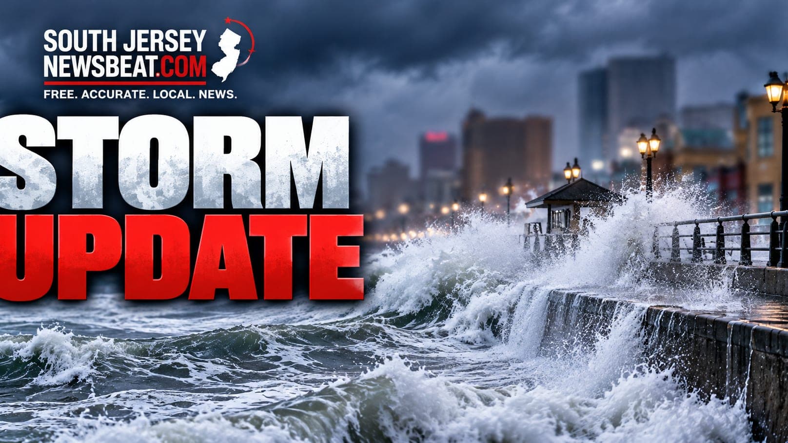 Nor’easter Pounds South Jersey Shore as Major Flooding, 60-MPH Winds Threaten Weekend