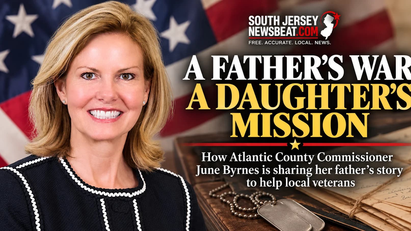 A Father's War, a Daughter's Mission: Atlantic County Commissioner Shares WWII Marine's Story to Help Veterans