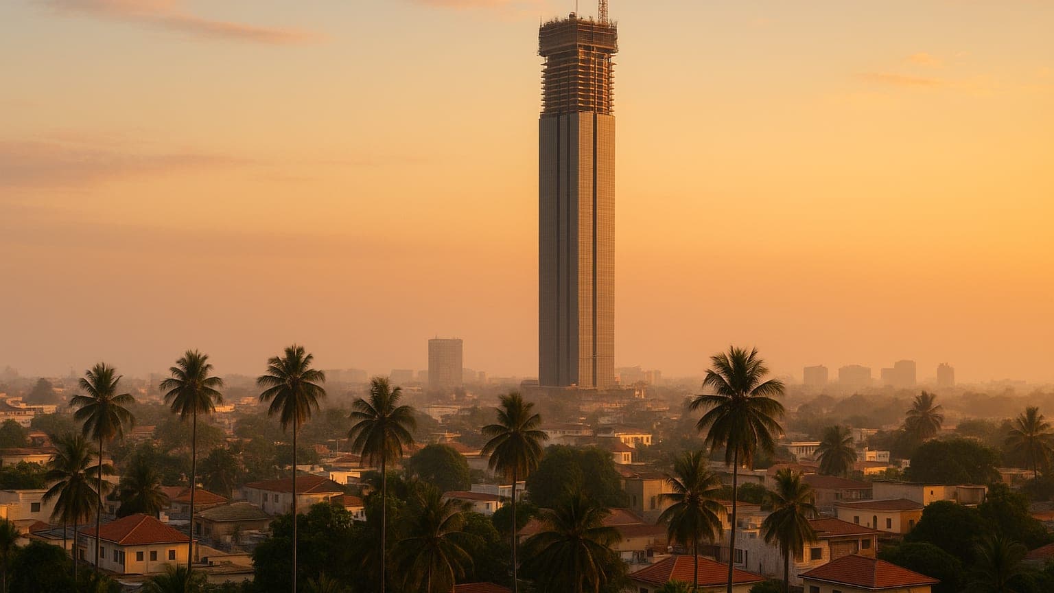 Africa's New Tallest Building Rises in Abidjan