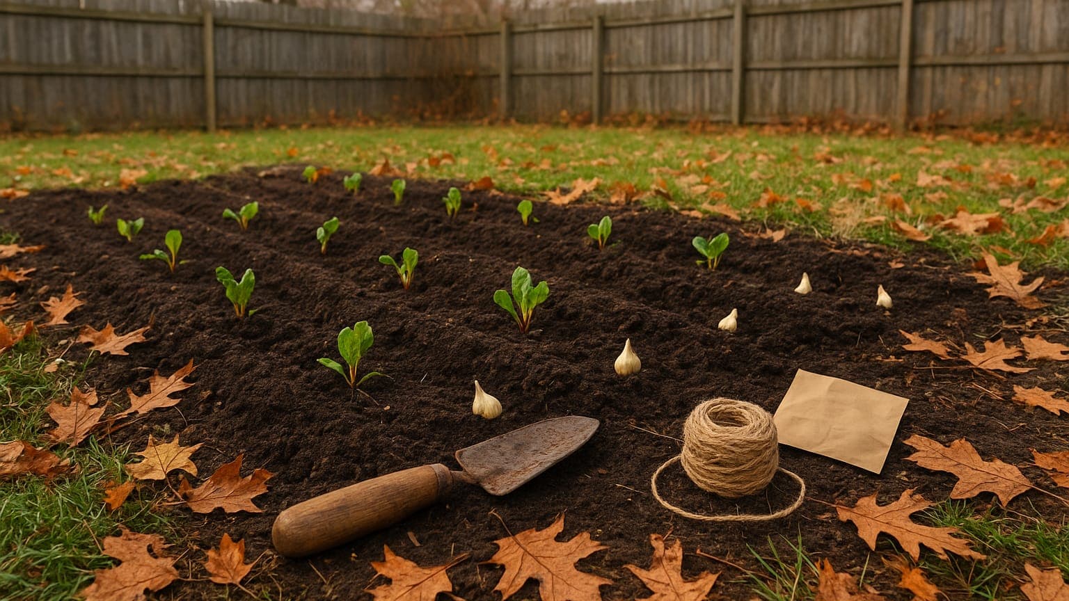 Fall Planting Isn't Over: Try Greens and Garlic