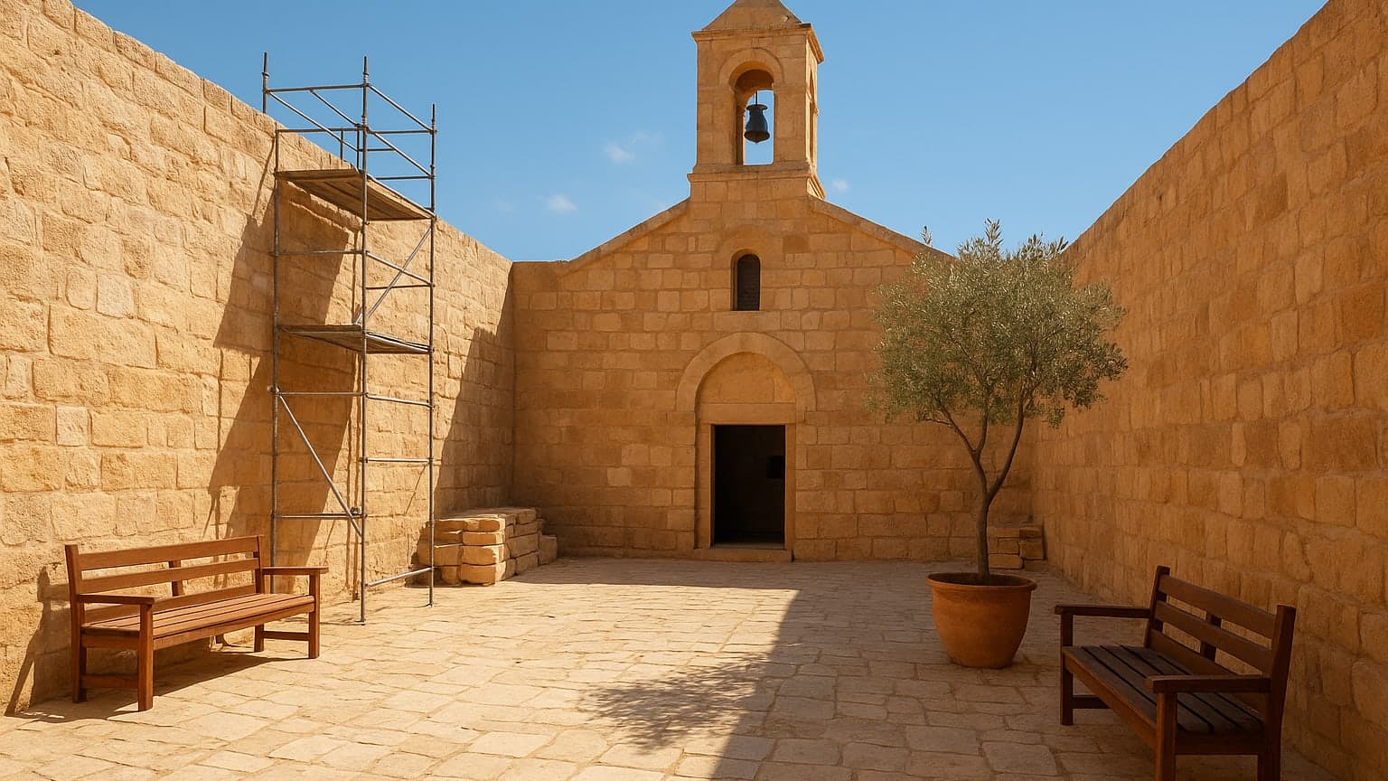 Ancient Syrian Church Complex Reopens After 14 Years