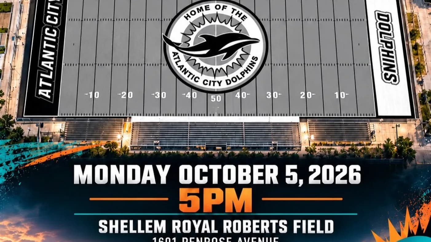 Atlantic City Completes $1.33 Million Transformation of Dolphin Field