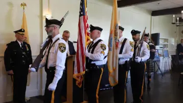 Atlantic City Sgt. Christian Ivanov Receives Leadership Award Months After Being Critically Wounded