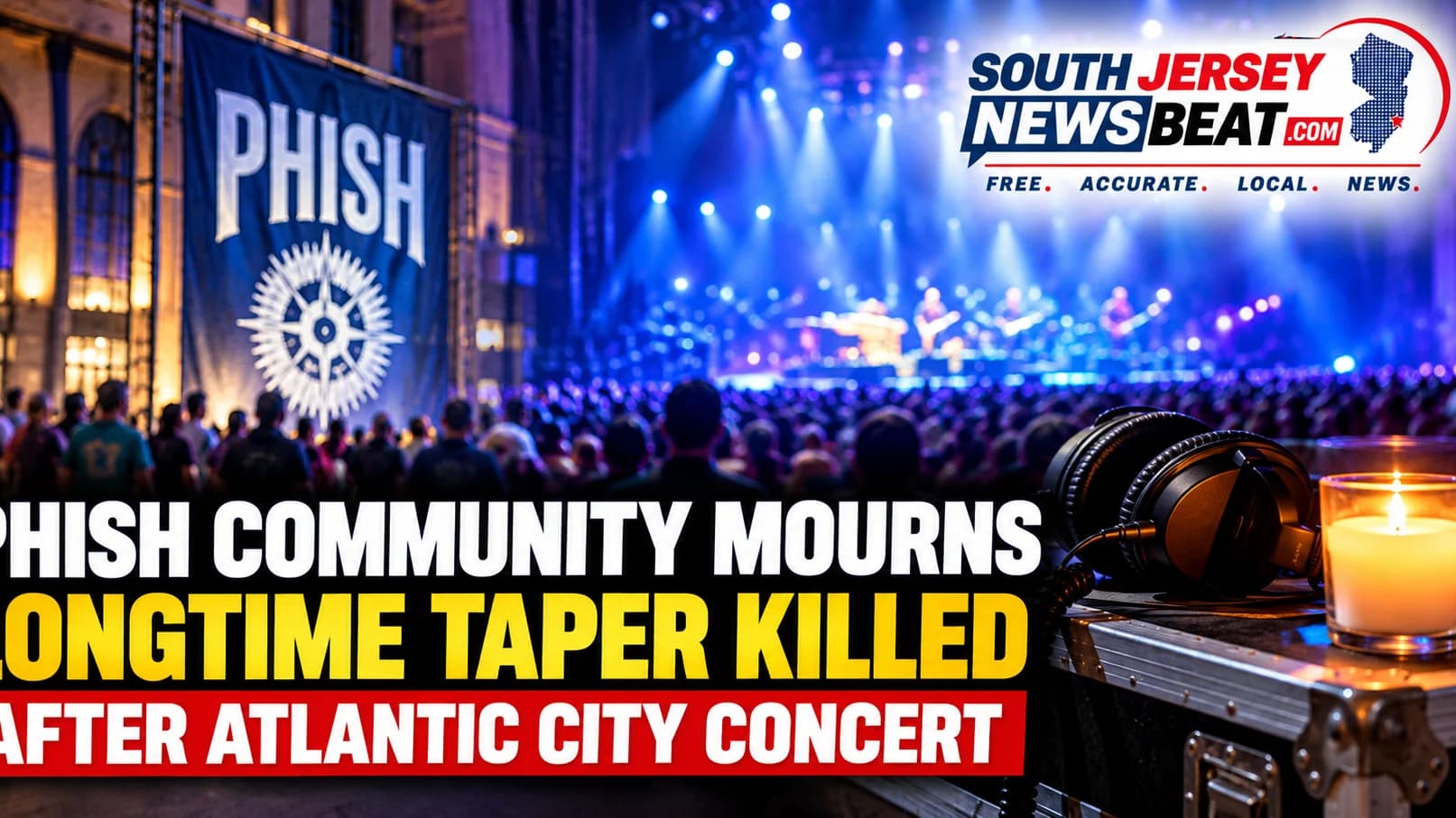 Phish Community Mourns Longtime Taper Killed After Atlantic City Concert