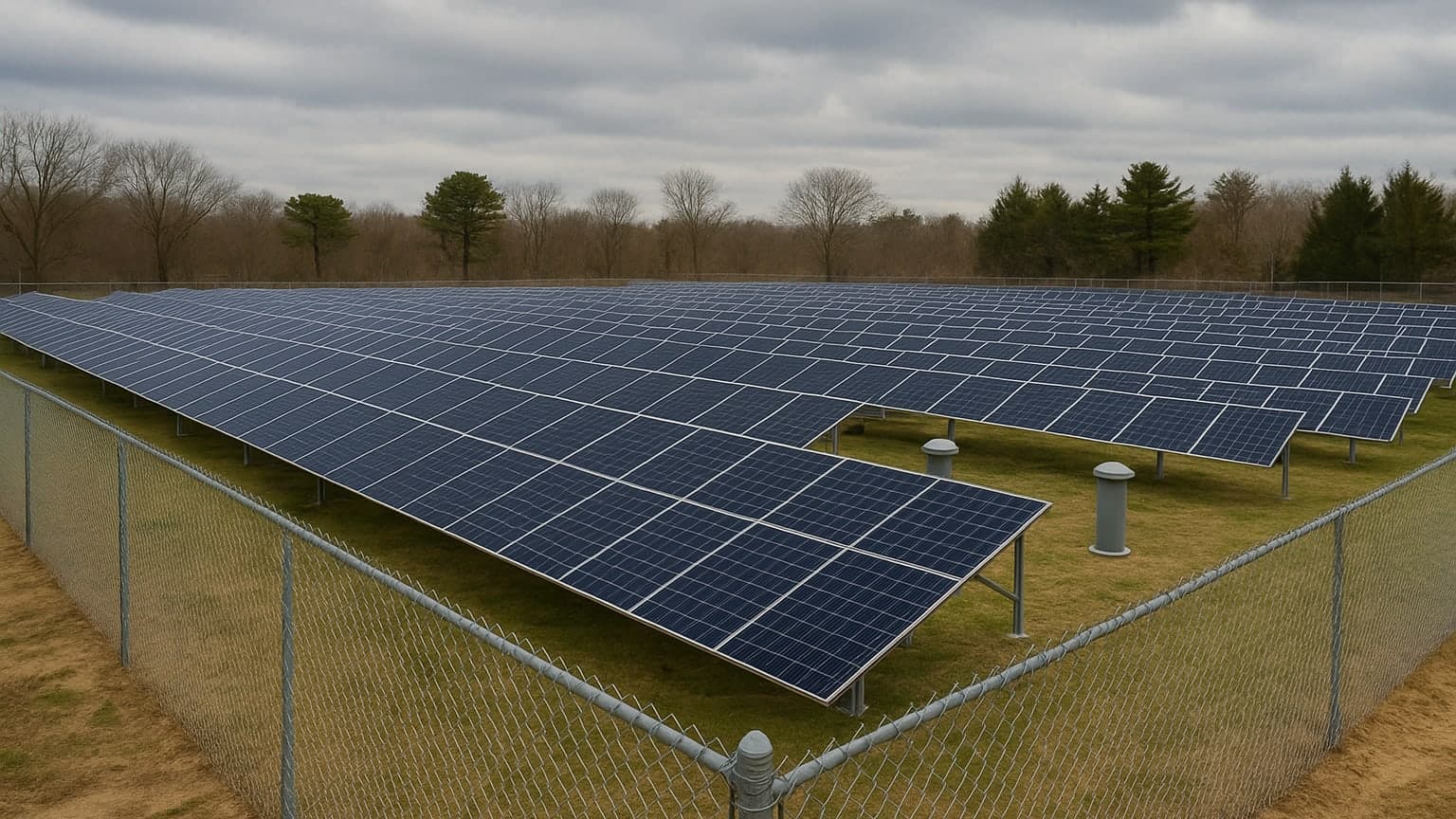 Solar Farm on Former Landfill Advances in Woodbine