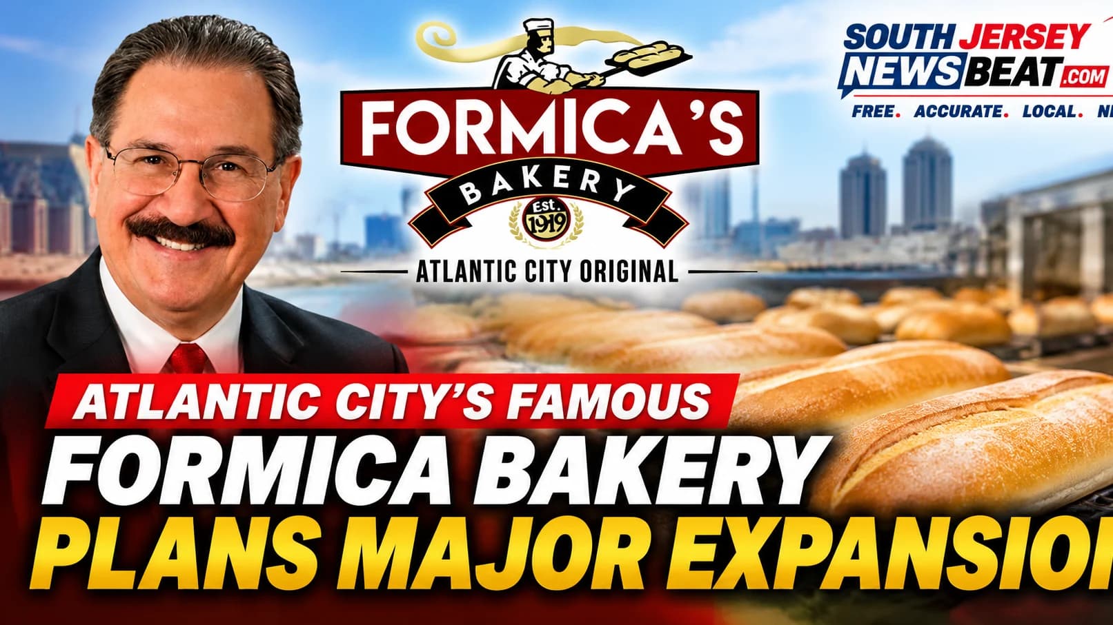 Atlantic City's Famous Formica Bakery Plans Major Expansion as Bread Goes National