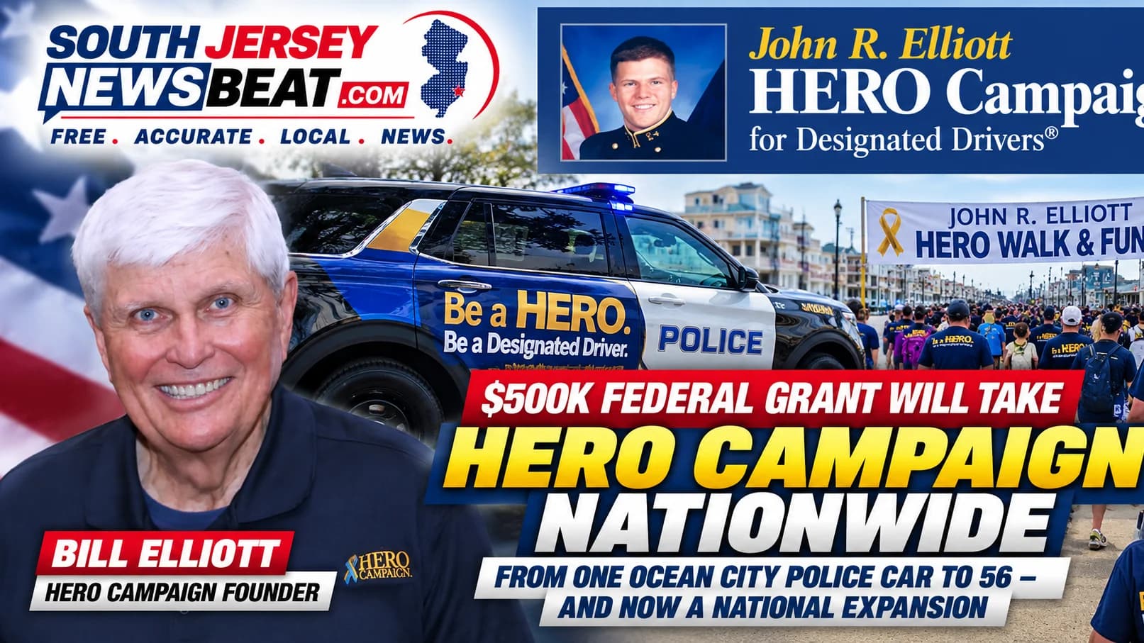 $500K Federal Grant Will Take South Jersey's HERO Campaign Nationwide, but Expansion Brings New Challenges