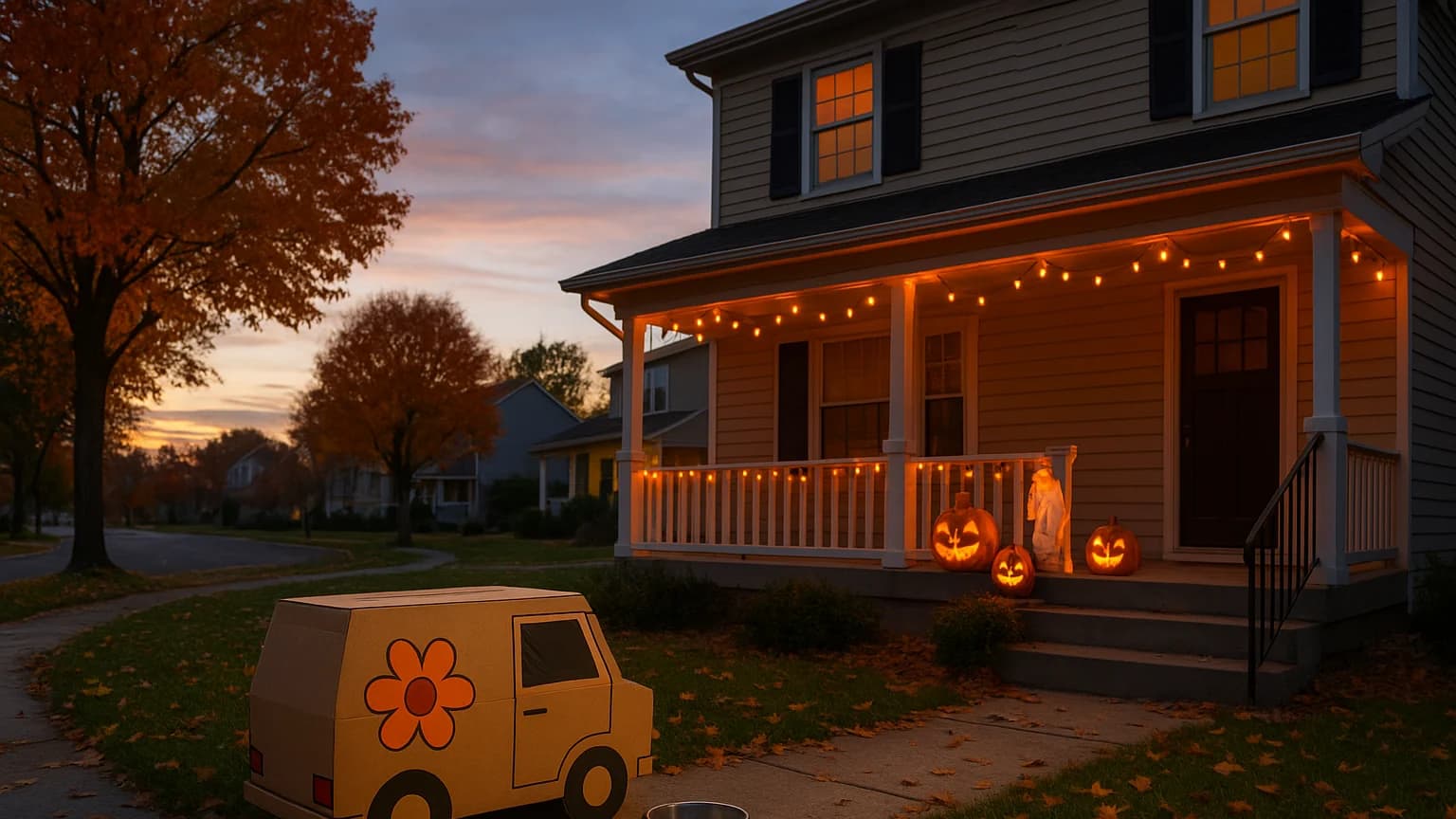 Stars Go Full Mystery Inc. for Halloween