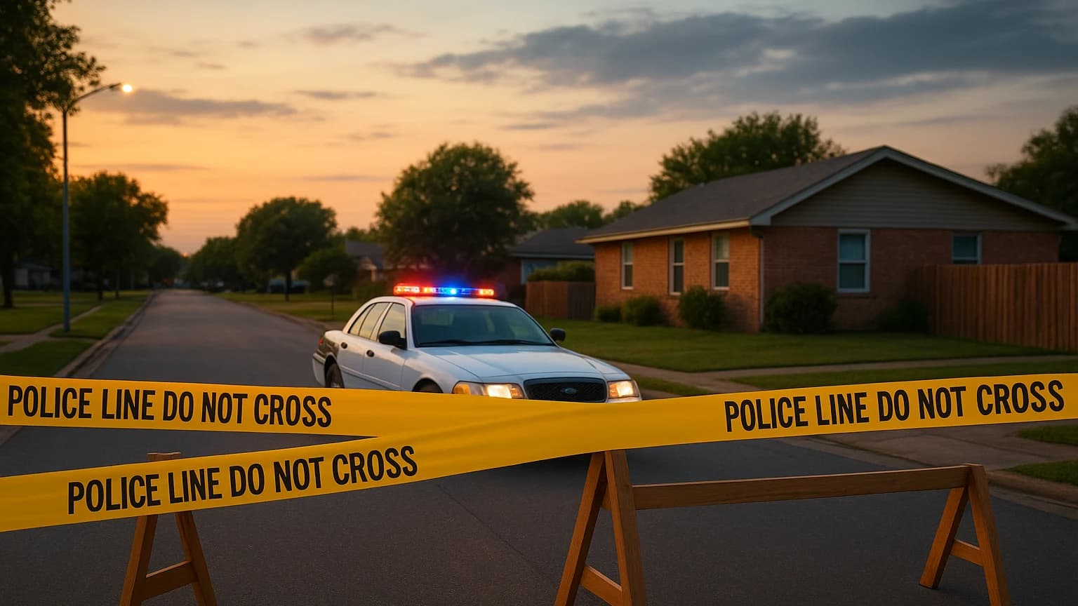 Police Block Street at RJ Mitte's Texas Home After Death