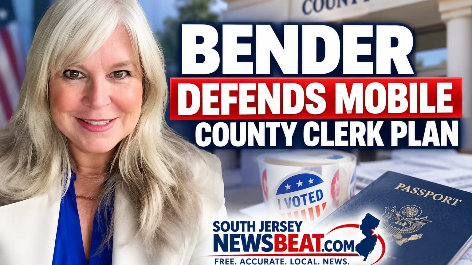 Atlantic County Clerk Candidate Lisa Bender Defends Mobile Office Plan, Says Critics Misunderstood Proposal