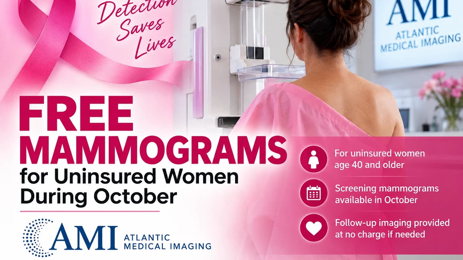 Free Mammograms Available to Uninsured South Jersey Women During October, AMI Doctor Says