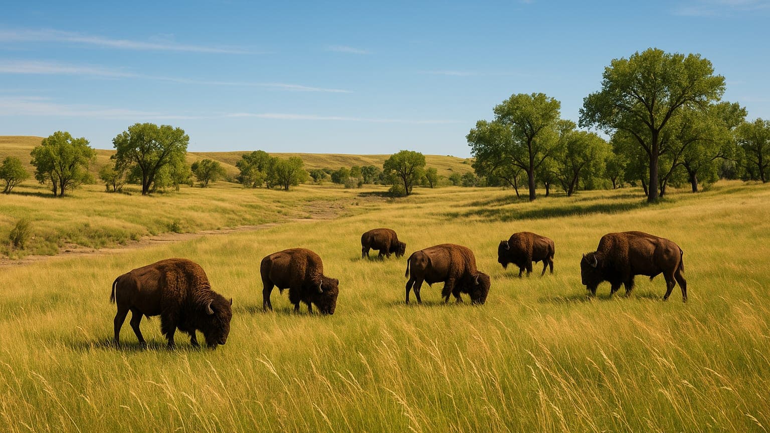 American Prairie Bison Herd Surpasses 1,000 for First Time
