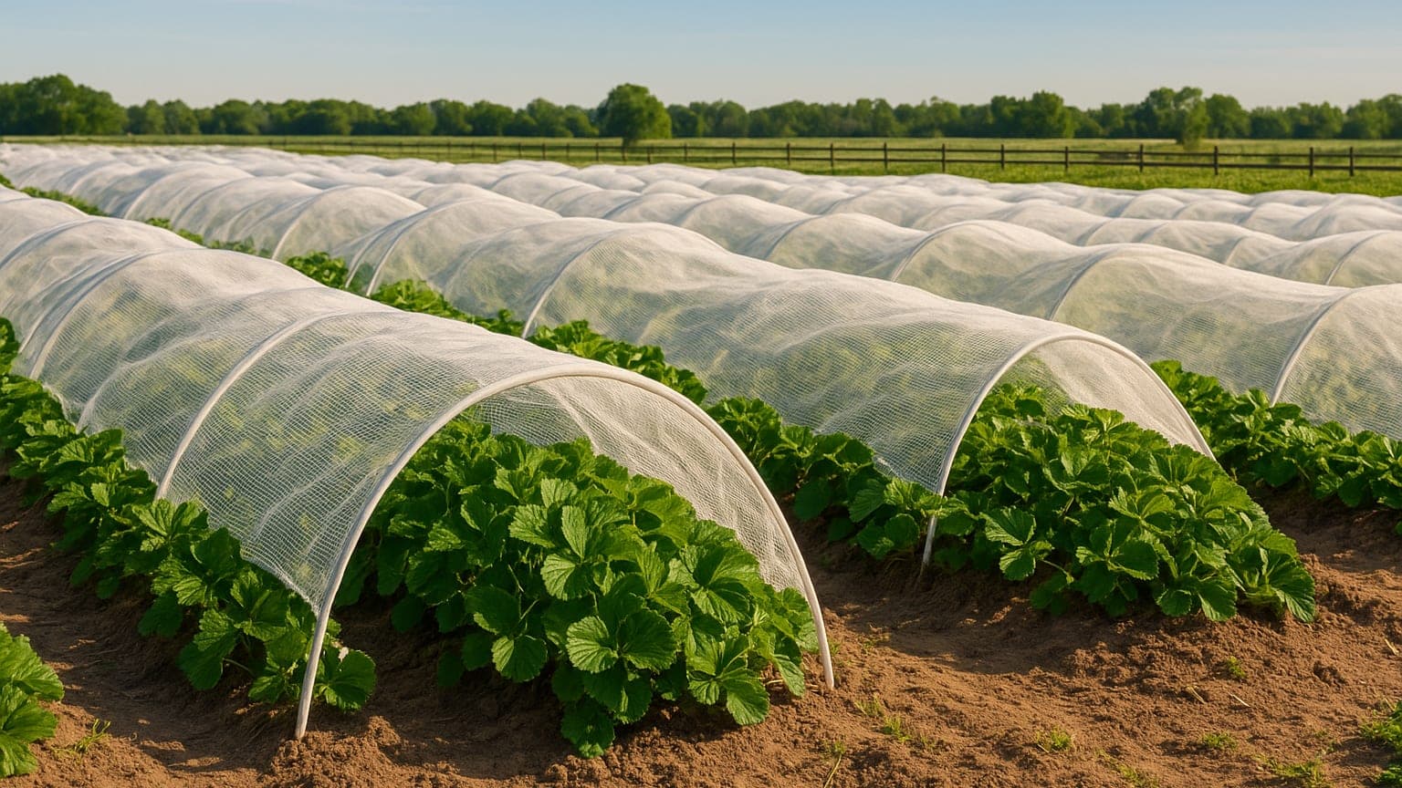 New Fabric Triples Strawberry Yields, Cuts Pesticides