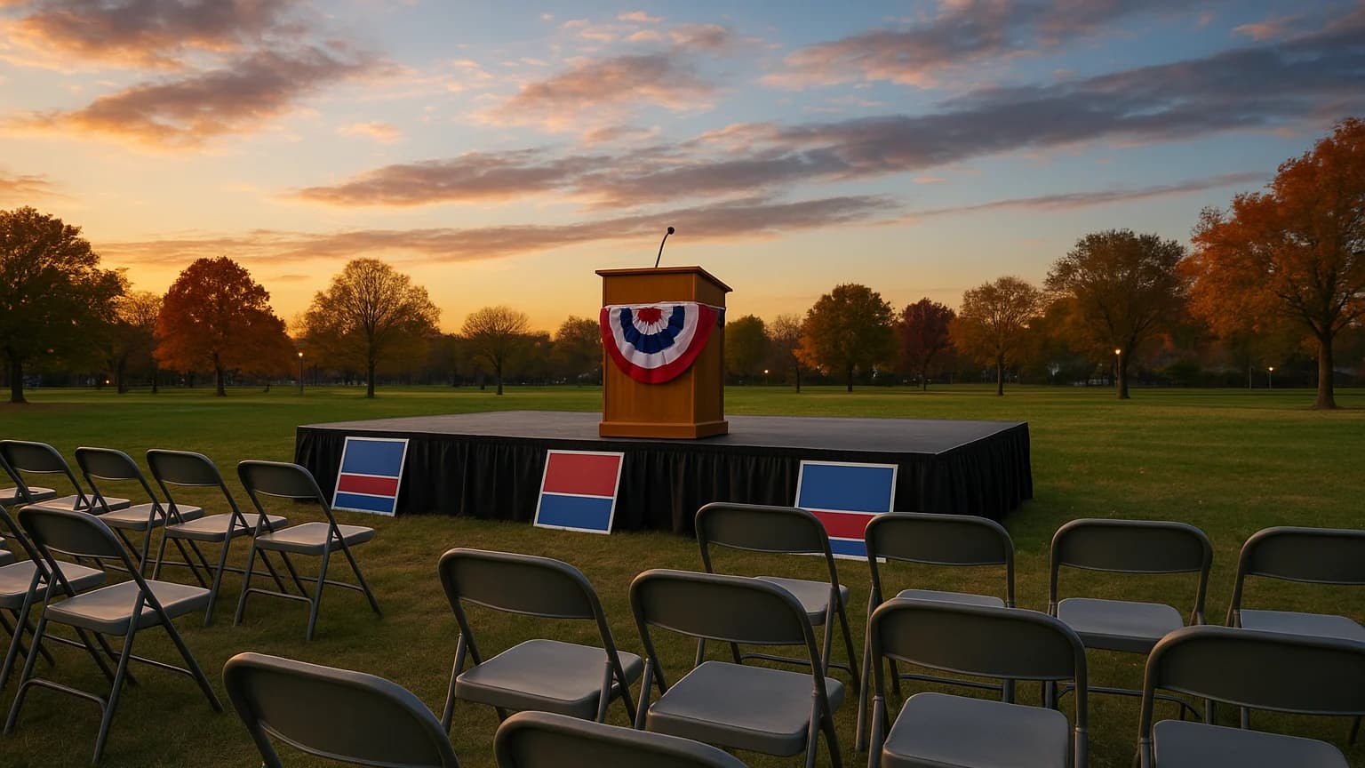 Trump Returns to Husted's Appearance at Kentucky Rally