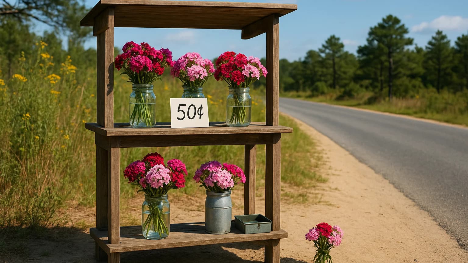 Wildflowers and a Widower's Farewell