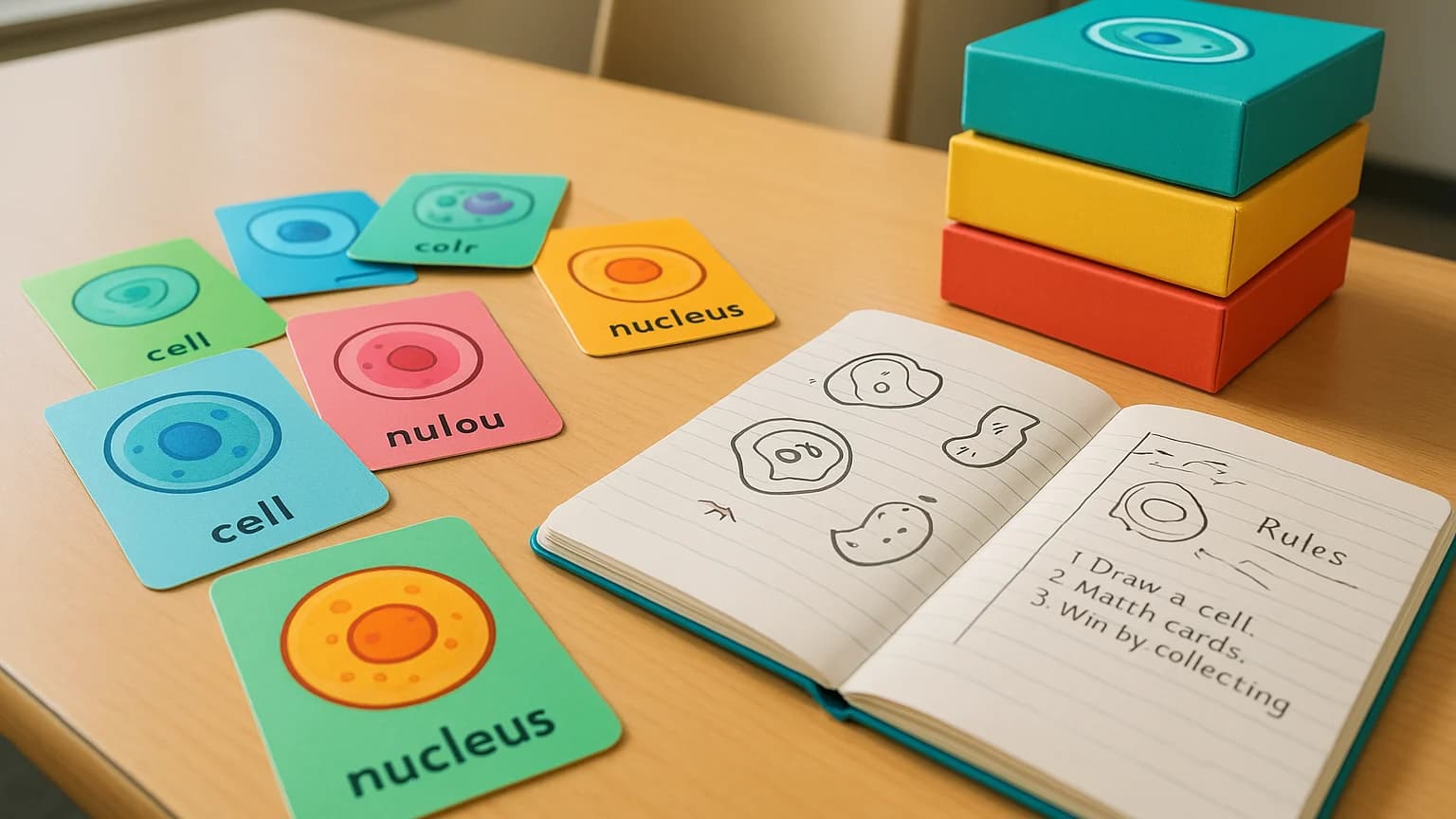 Teens Turn Cancer Biology Into Card Game for Kids