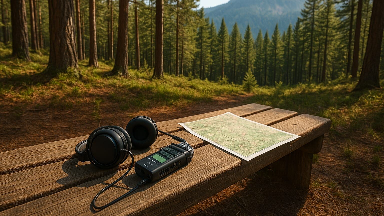 A 2,600-Mile Sound Map of the Pacific Crest Trail
