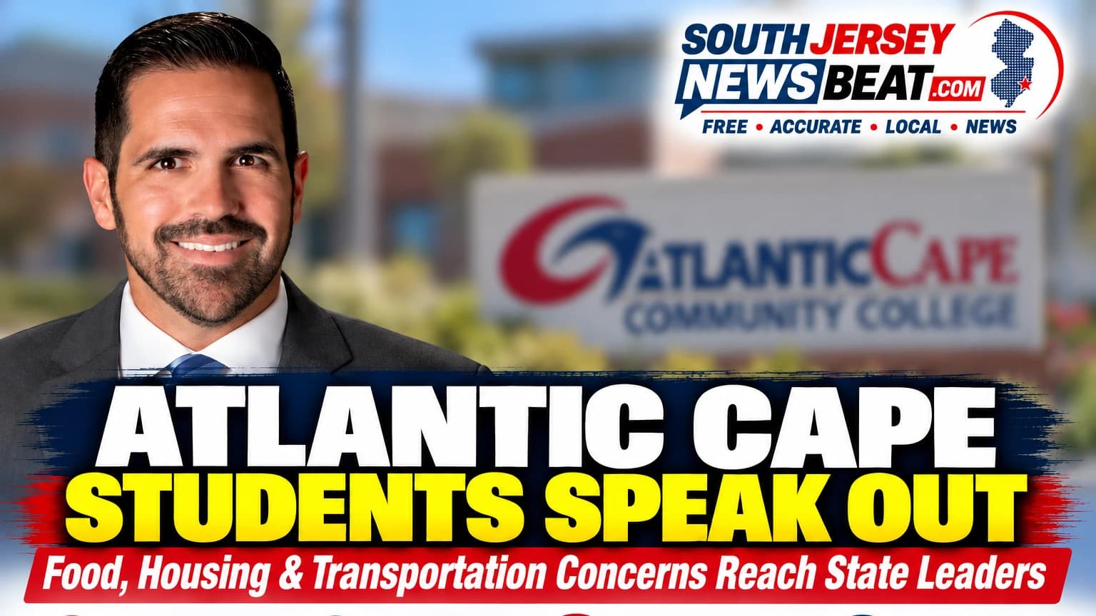 Atlantic Cape Students Raise Food, Housing and Transportation Concerns During Visit by New Jersey's Higher Education Secretary