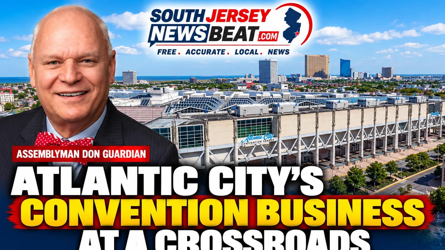 Guardian Warns Atlantic City Is Losing Millions in Convention Business as $3 Billion Meadowlands Plan Advances