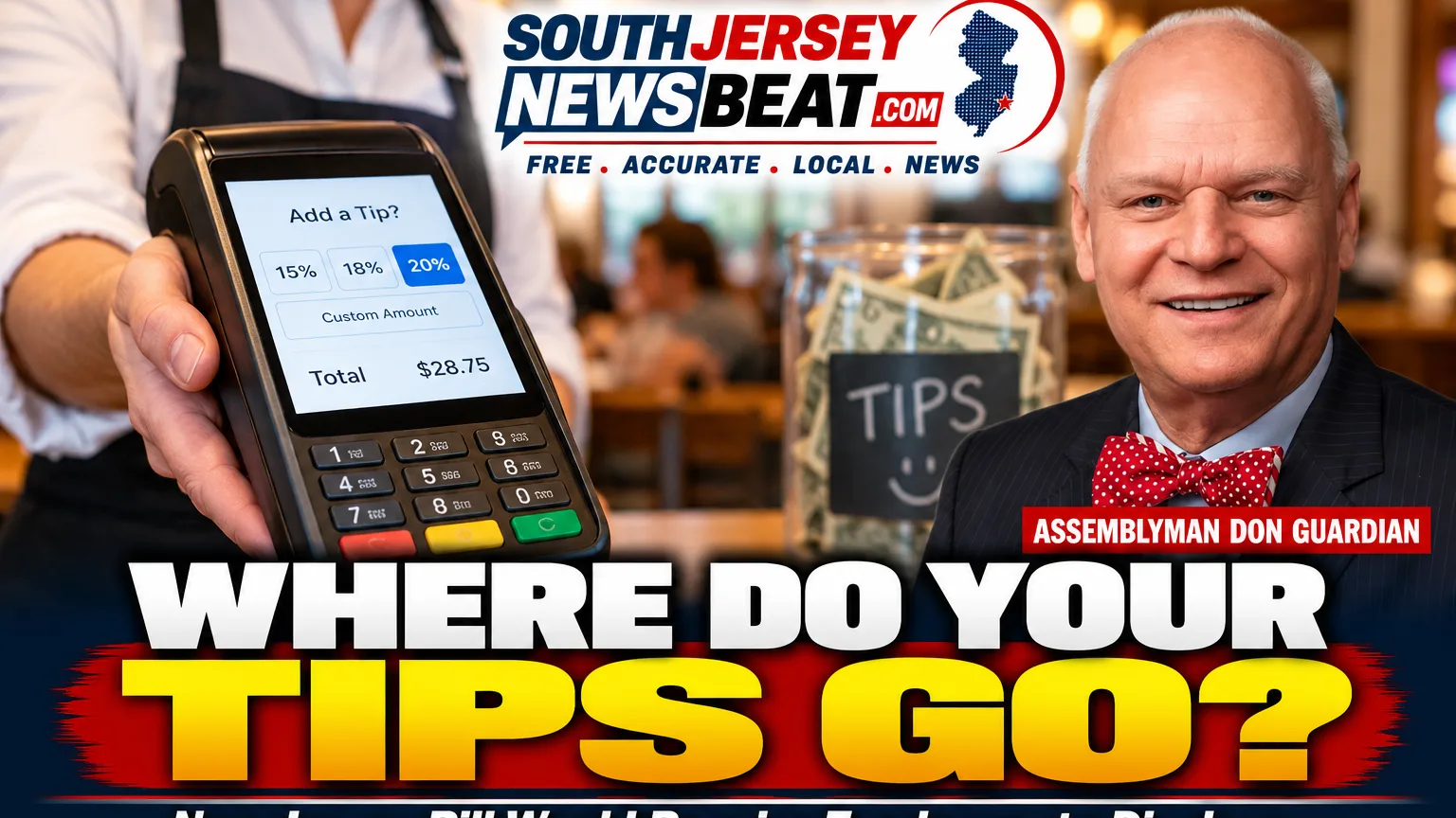 New Jersey Bill Would Require Employers to Disclose Electronic Tips as Guardian Backs Worker Protections