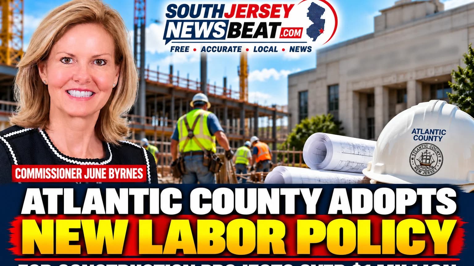 Atlantic County Adopts New Labor Policy for Construction Projects Over $1 Million