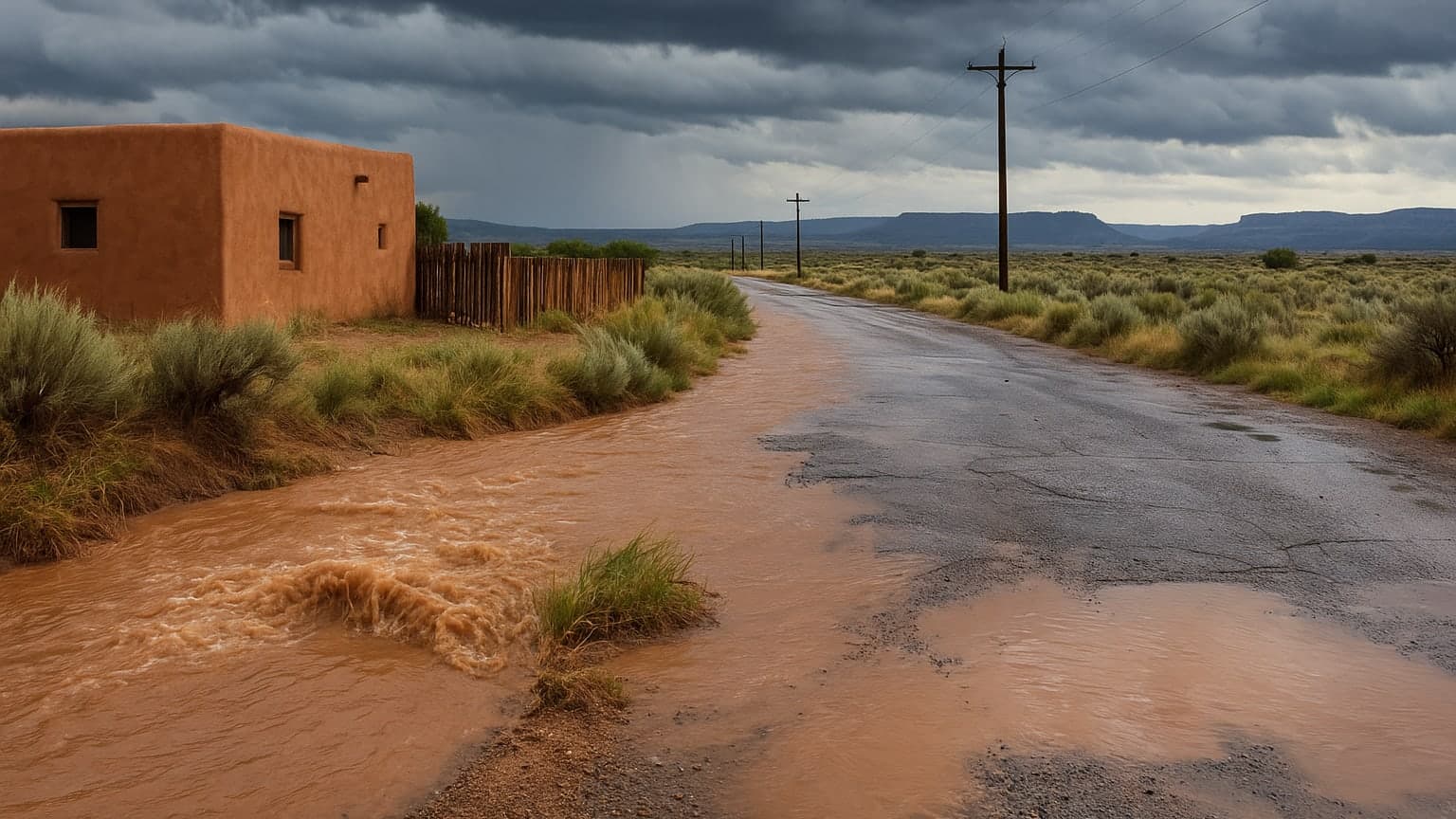 Four Corners Region Under Flood Watch After Days of Rain