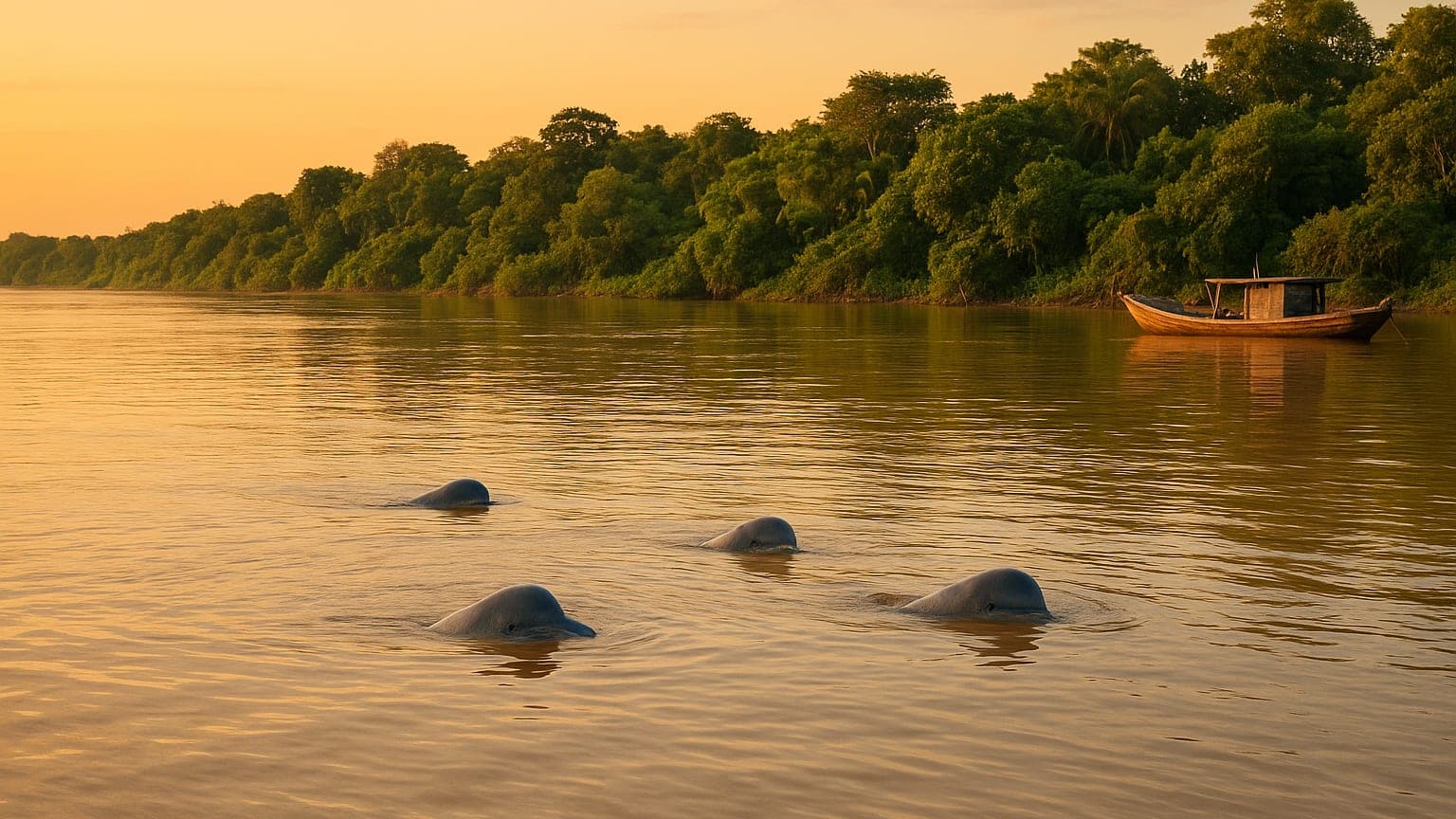 Mekong River Dolphin Population Grows by 6 Calves