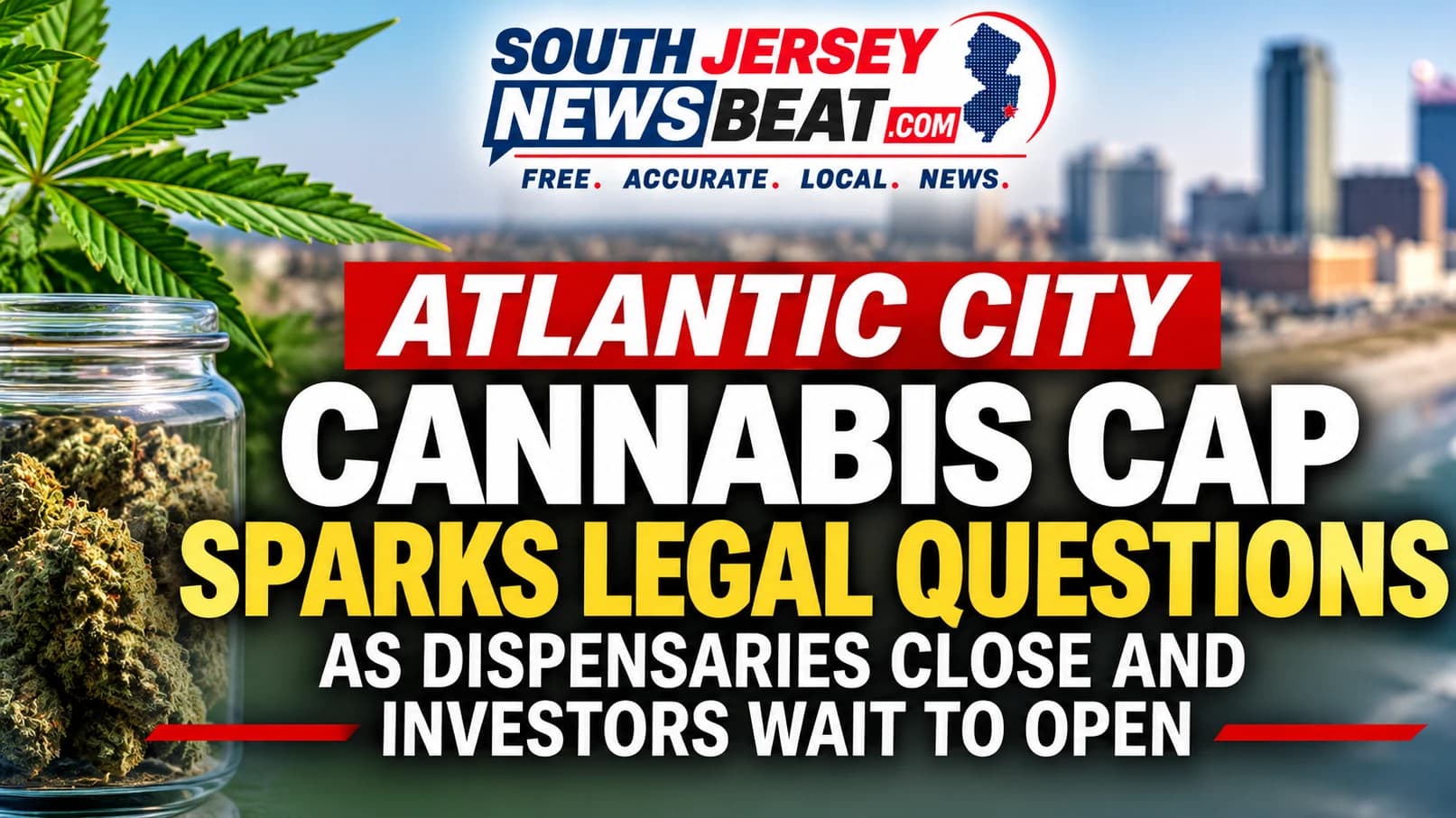Atlantic City's Cannabis Cap Raises Legal Questions as Dispensaries Close and Investors Wait to Open