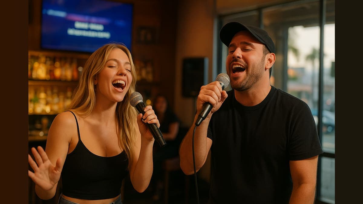Sydney Sweeney and Scooter Braun Showcase Musical Chemistry During Ventura Karaoke Night