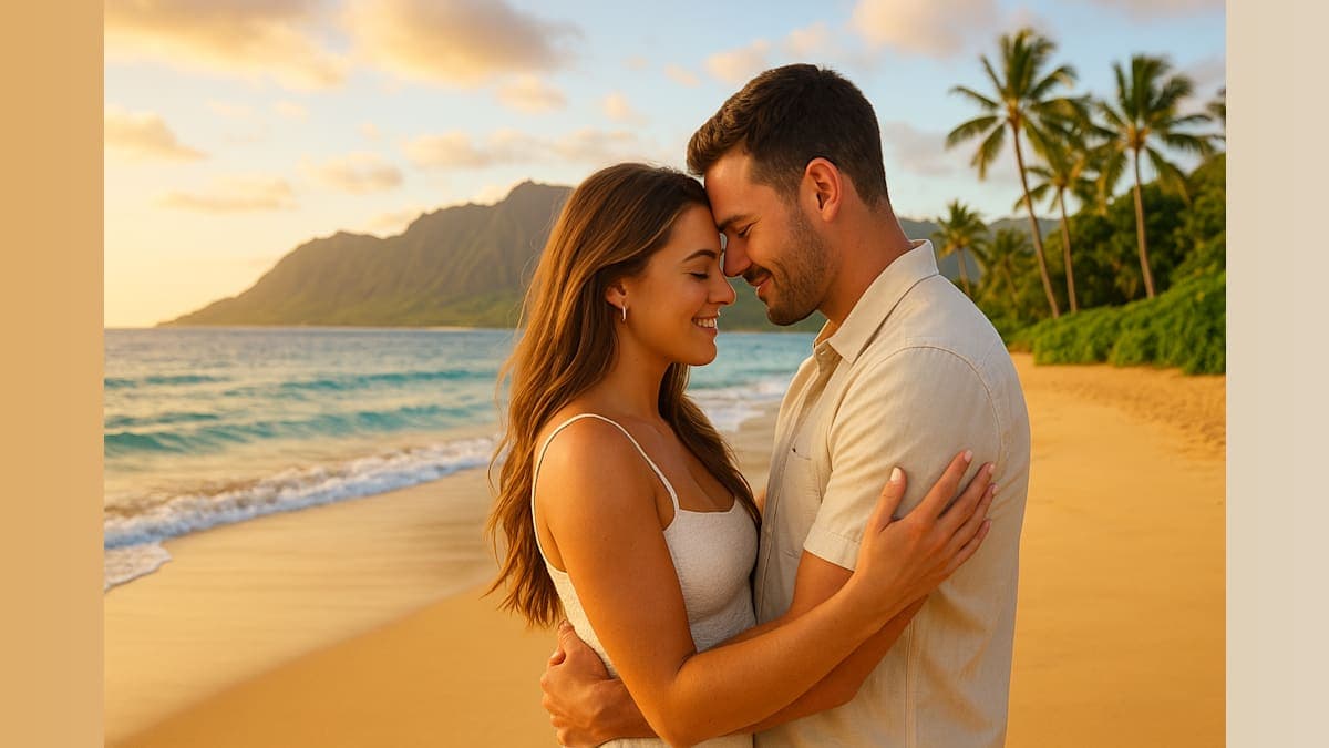 Reality Television Stars Iris Kendall and TJ Palma Rekindle Romance During Hawaiian Getaway