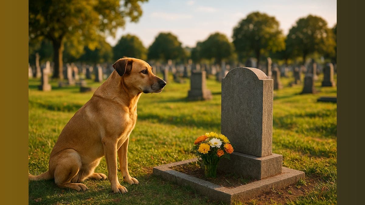 Devoted Dog's Decade-Long Vigil at Owner's Grave Sparks Historic Pet Burial Law in Brazil