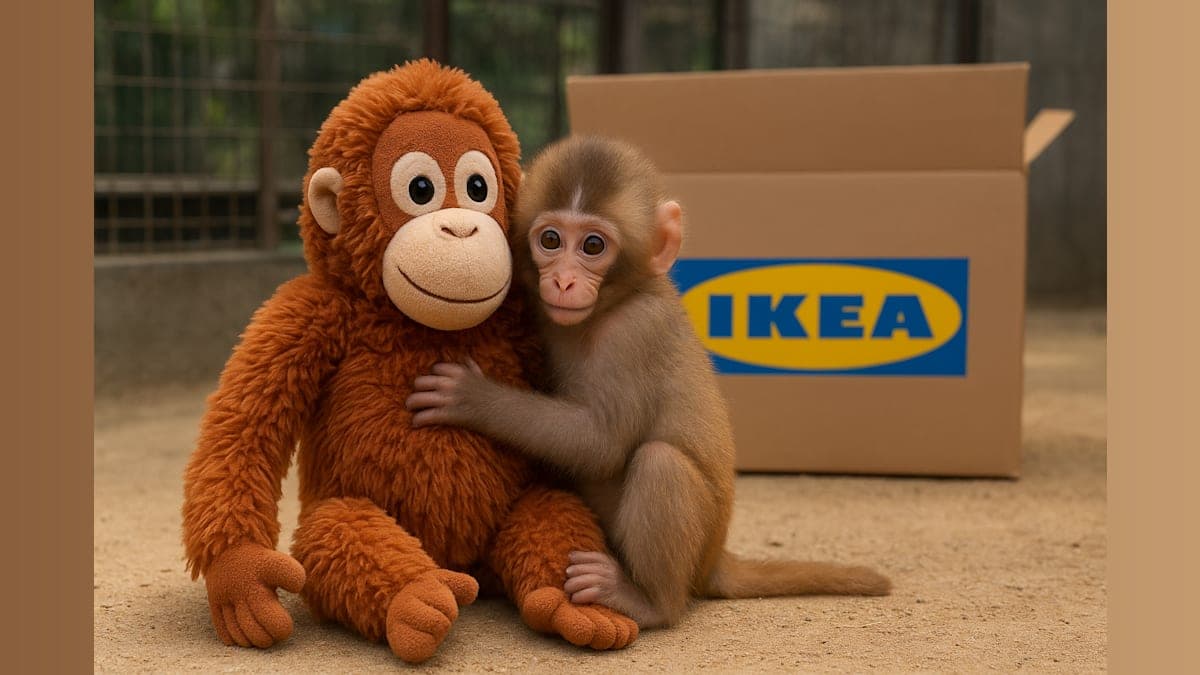 IKEA Donates Plush Toys to Viral Baby Monkey Punch: The Heartwarming Story Behind the $20 Comfort Animal