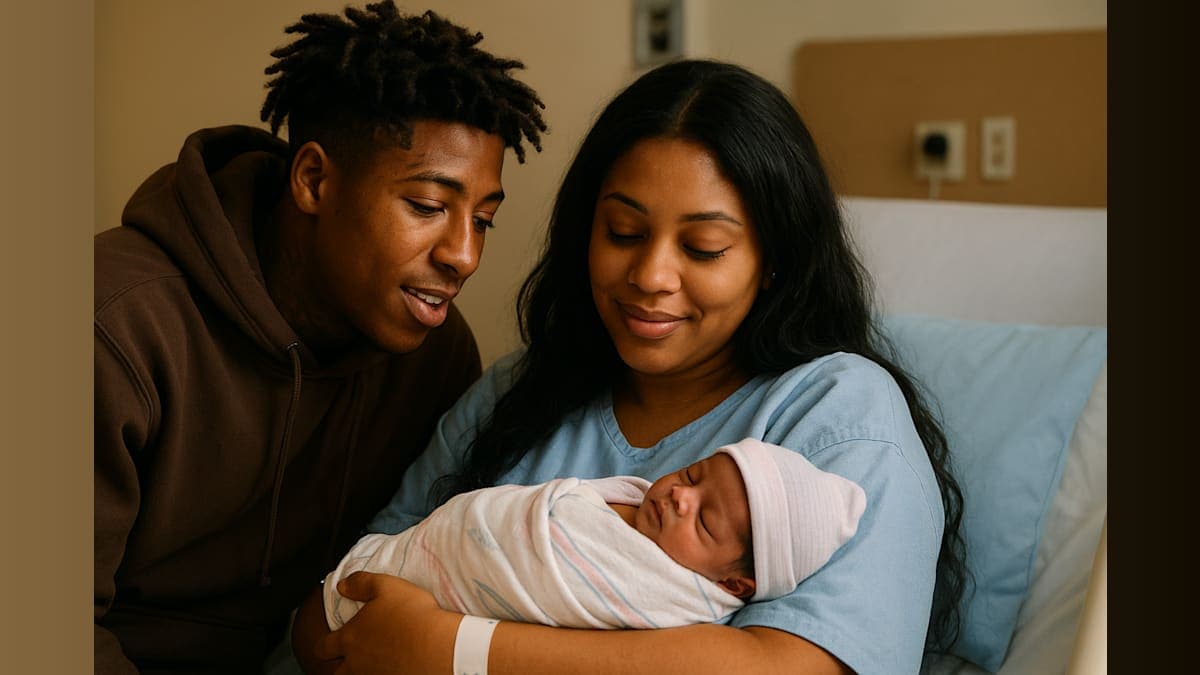 Rapper NBA YoungBoy Welcomes 13th Child with Wife Jazlyn Mychelle