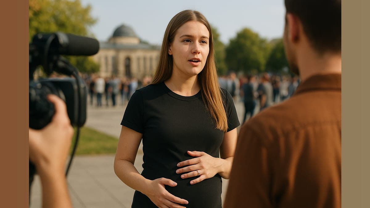 Adult Content Creator Discusses Participation in Controversial Mass Event Amid Pregnancy Announcement