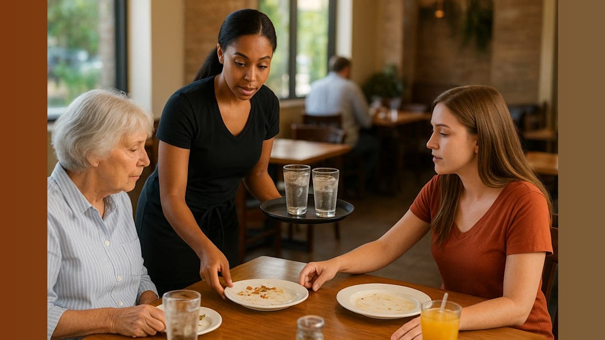 Viral Video Sparks Debate: How Different Generations Treat Restaurant Staff