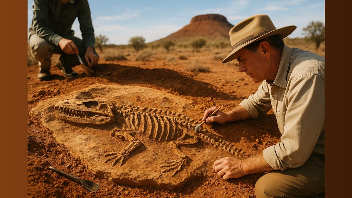 Forgotten Fossils Resurface After 60 Years, Revealing Ancient Amphibian's Remarkable Journey