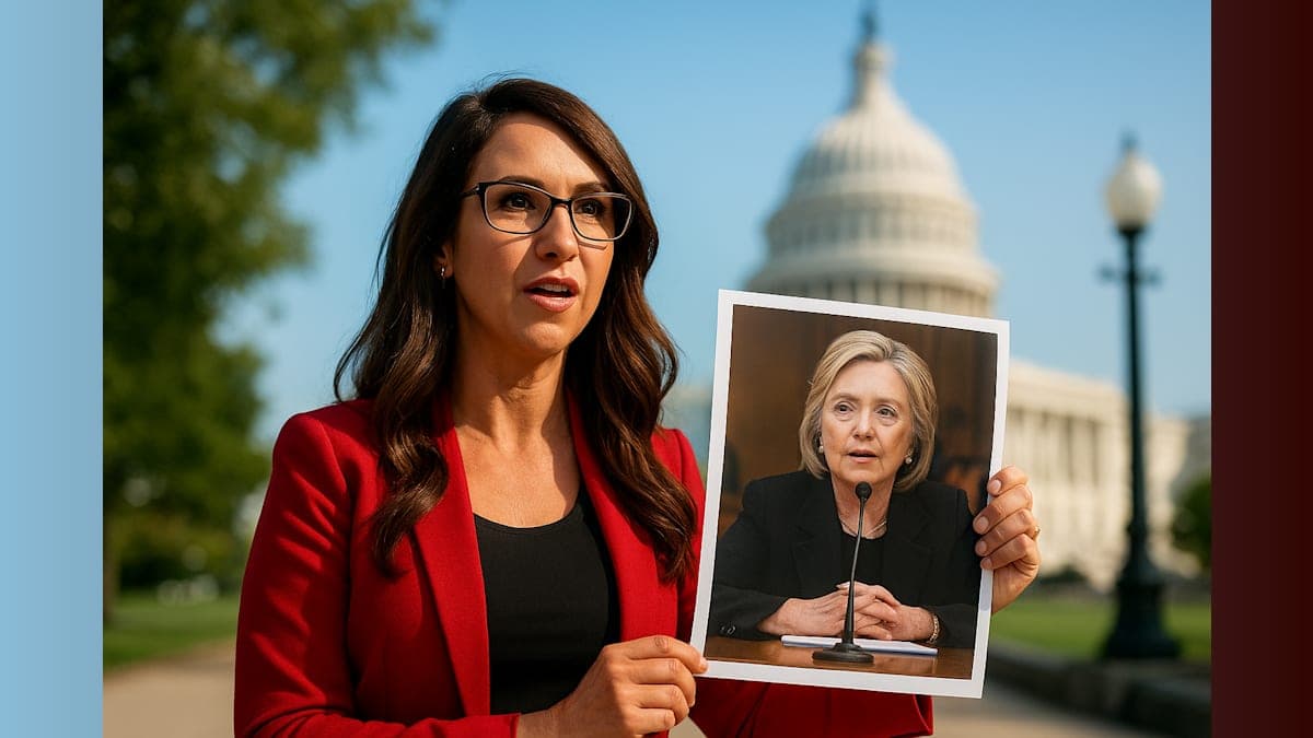 Congresswoman Boebert Invokes Clinton Email Controversy After Leaking Deposition Photo