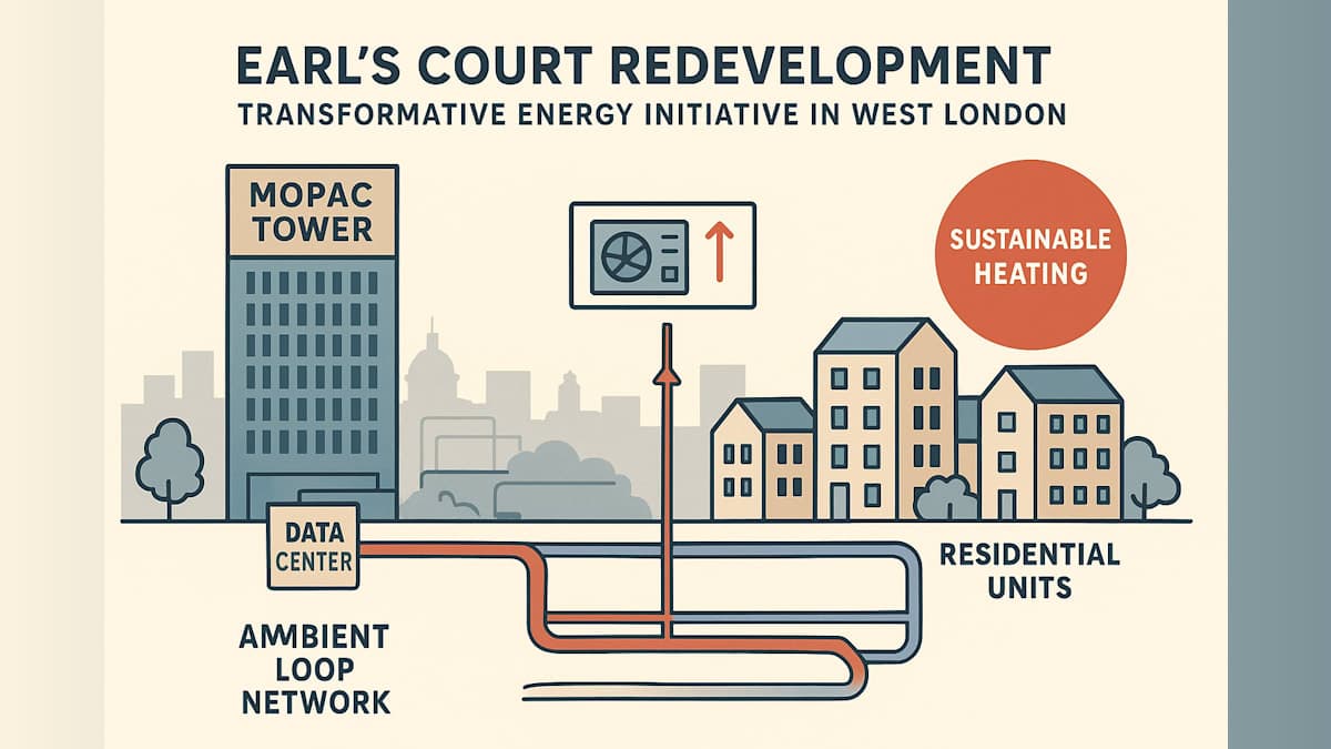 London Police Data Centre to Power Thousands of Homes Through Innovative Heat Recovery System