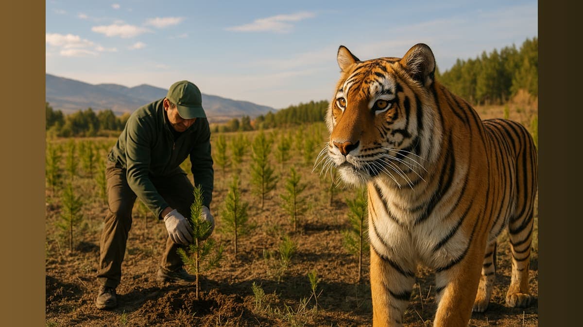 Kazakhstan Undertakes Ambitious Tiger Reintroduction Program with Massive Reforestation Effort