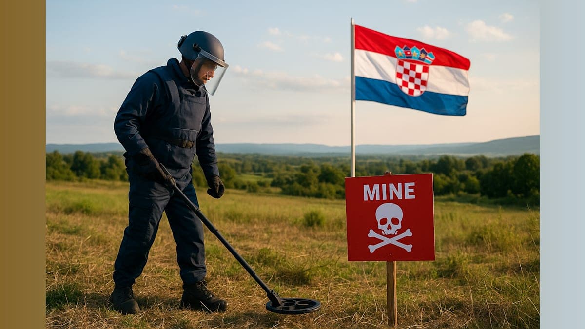 Croatia Achieves Historic Milestone: Nation Declared Landmine-Free After Three Decades of Dedicated Demining Operations