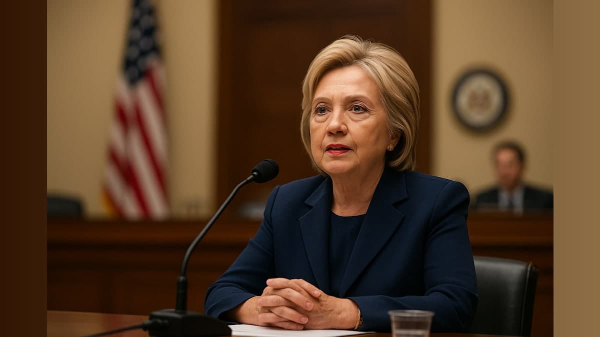 Hillary Clinton Addresses House Committee on Epstein Files, Denies Any Connection to Convicted Offender