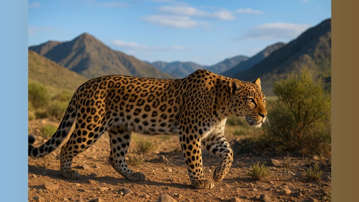 Persian Leopards Show Remarkable Recovery in Turkmenistan's Protected Wilderness