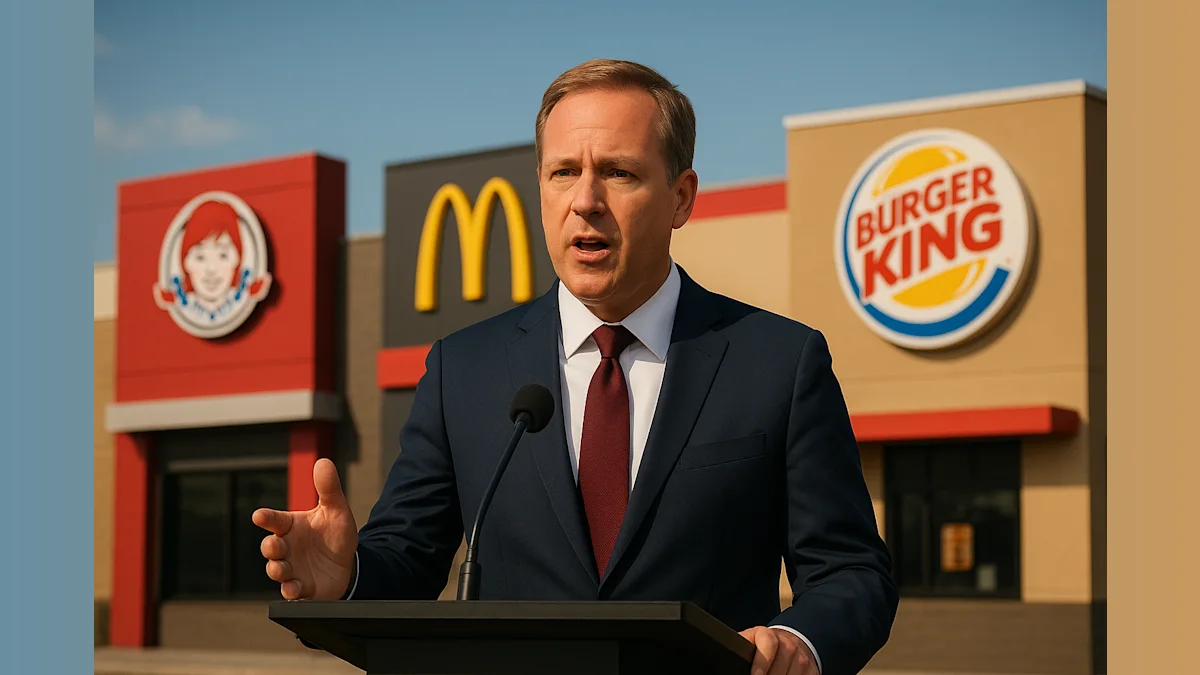Wendy's President Joins Escalating Fast-Food Burger Battle With McDonald's and Burger King