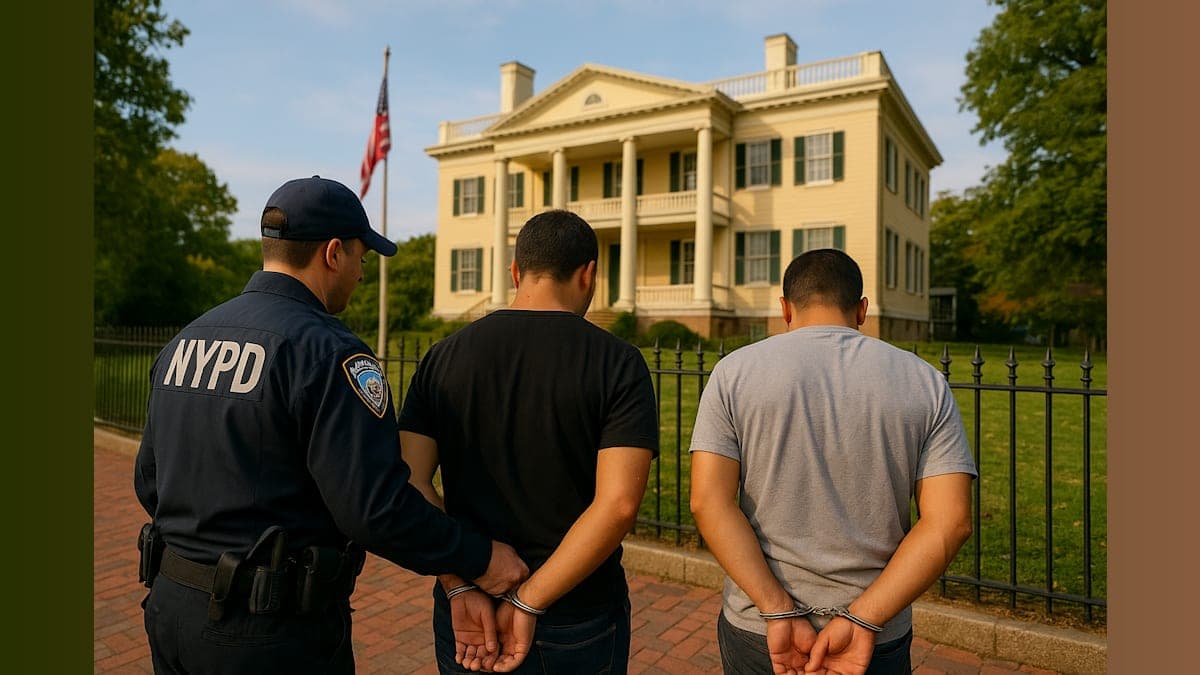 Two Arrested After Suspicious Devices Found at Gracie Mansion