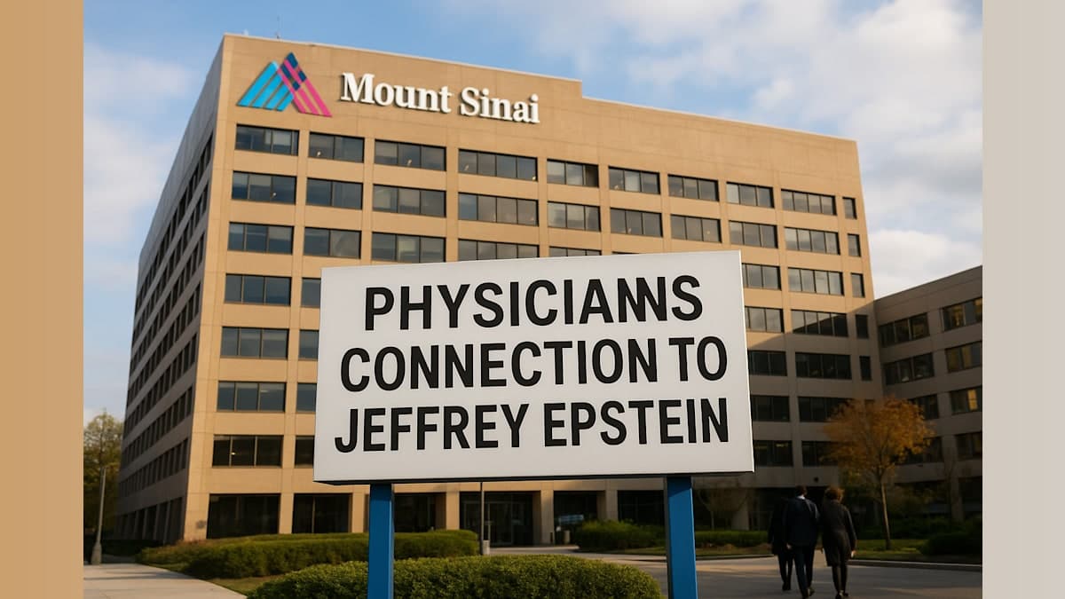 Mount Sinai Reviews Physician's Connection to Jeffrey Epstein